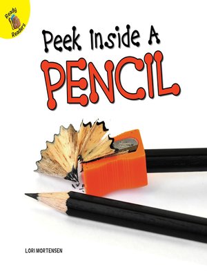 cover image of Peek Inside a Pencil